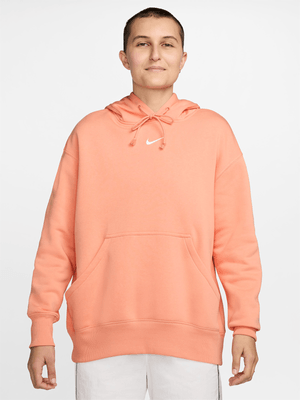 Nike Womens Sportswear Phoneix Fleece Apricot/Sail Hoodie
