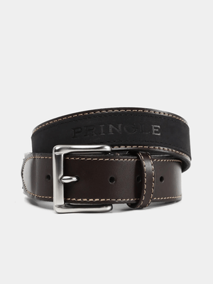 Men's  Pringle Black Selbourne Belt