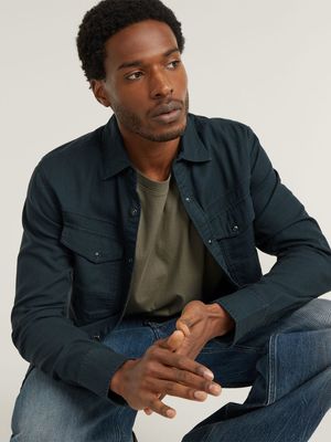 G-Star Men's Dakota Slim Blue Shirt