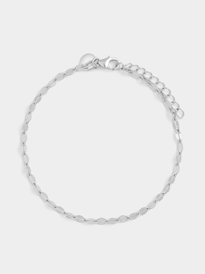 Sterling Silver Shimmer Anklet