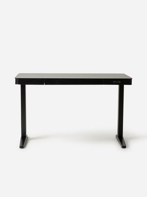 Chesrae Electric Desk With Charger Black