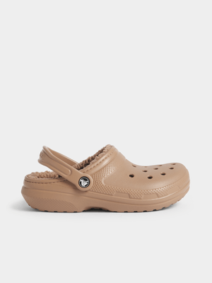 Crocs Women's Classic Lined Latte Clog