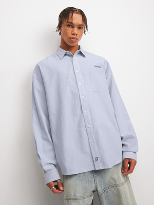 Archive Men's Blue Stripe Shirt