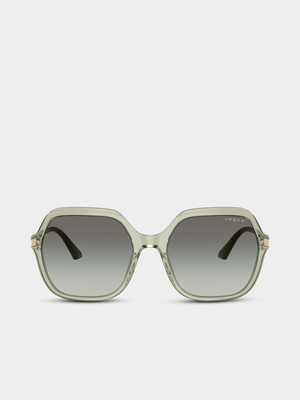 Vogue Eyewear Transparent Green 56 Sunglasses