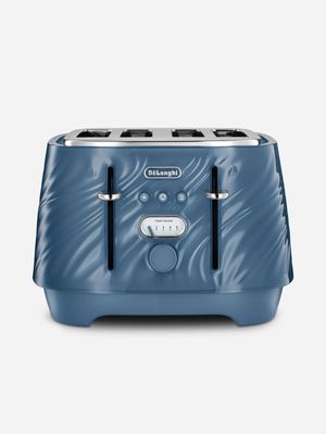 Delonghi Ballerina Seta 4 Slice Toaster Dark Sapphire