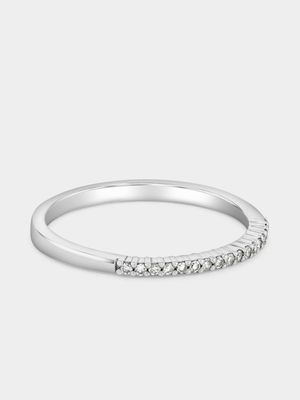 Gold Fine Claw Set 0.085ct Diamond Fine Claw Eternity Ring