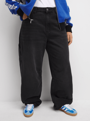 Redbat Women's Black Wash Skate Denim