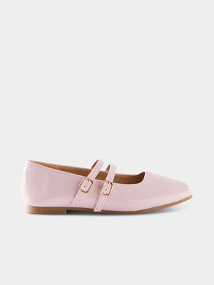 Cotton On Kids Pink Olivia Ballet Flat