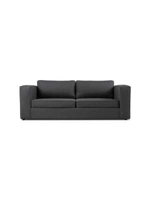 Huxley 3 Seater Couch LuxGuard Dynamo Iron