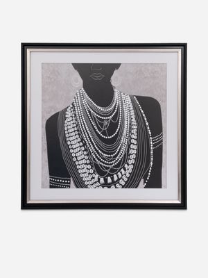 Framed Layered Necklaces 80cm