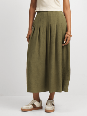 Jet Women's Fatigue Pleated Skirt