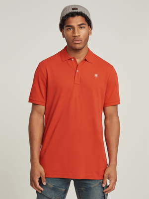 G-Star Men's Dunda Slim Light Red Polo