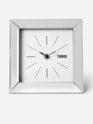 Mirror Frame Table Clock