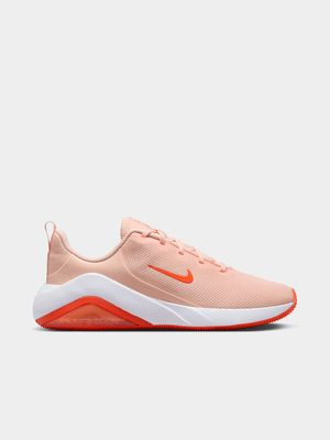 Nike Womens Bella 7 Coral/Orange Workout Shoes