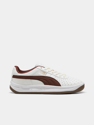 Puma Men's GV Special White/Brown Sneaker