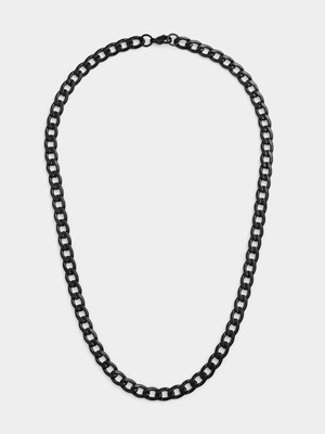 Stainless Steel Black Curb Chain