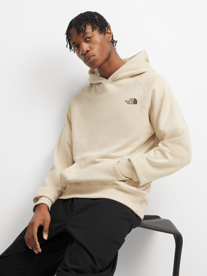 The North Face Men's Raglan Box Beige Hoodie