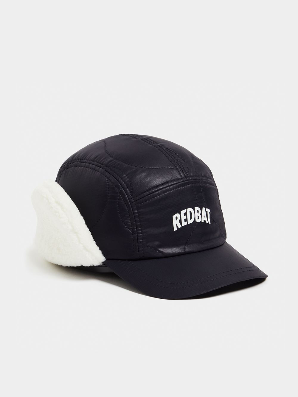 Redbat Quilted Nylon Trapper Navy Cap | Bash