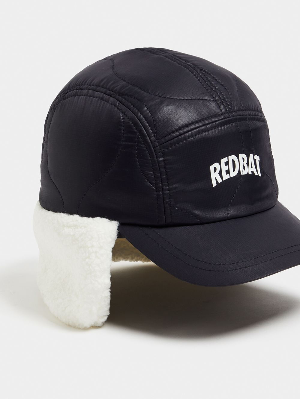 Redbat Quilted Nylon Trapper Navy Cap | Bash