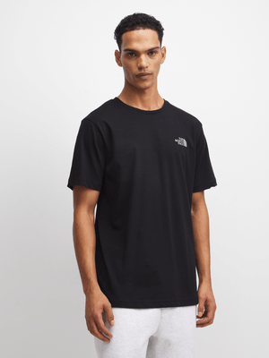 The Noth Face Mens Nse Box Black Tee