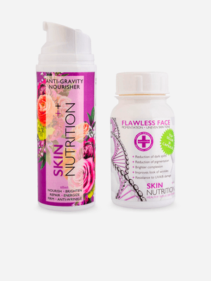Skin Nutrition Anti-Gravity Cream With Free 30 Caps Flawless Face