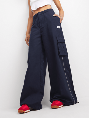Redbat Women's Navy Balloon Utility Skate Pants