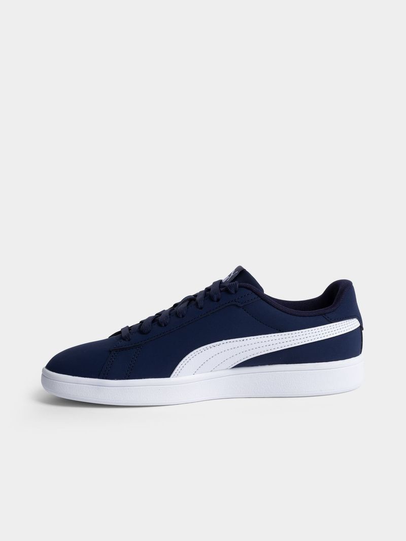 Mens Puma Smash Navy/White Sneaker Bash
