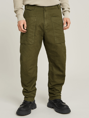 G-Star Men's Fatigue Relaxed Tapered Green Pants