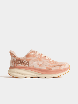 Hoka Women's Clifton 9 Sandstone Sneaker