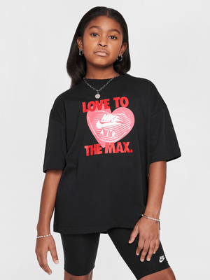 Nike Girls Youth NSW Black T-shirt