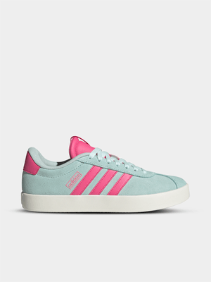 Women's adidas VL Court 3.0 Blue/Pink Sneaker