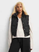 Y&G Rib Hem Puffer Gilet - Bash.com