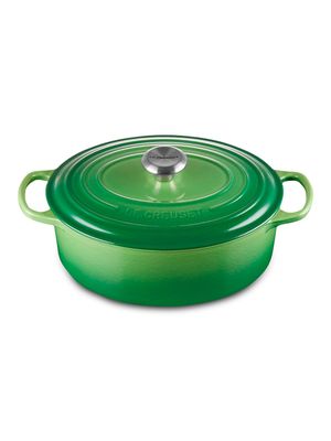 Le Creuset Signature Oval Casserole Bamboo 31cm