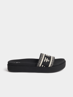 FF Broad Band Flatform Sandals