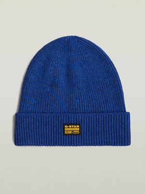 G-Star Men's Geffo Long Racing Blue Beanie