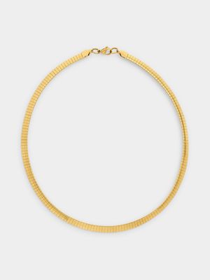 Tempo Jewellery Gold Plated Stainless Steel Herringbone Chain