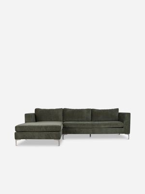 Loxton Corner Unit Couch LHF Danny Olive