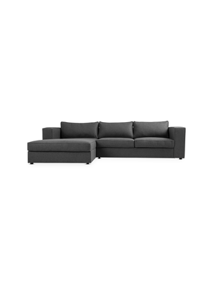 Huxley Corner Couch LuxGuard Dynamo Iron