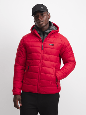TS Mens Dynamic Red Puffer Jacket