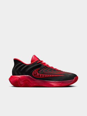 Nike Mens Giannis Immortality 4 Black/Red Basketball Shoes