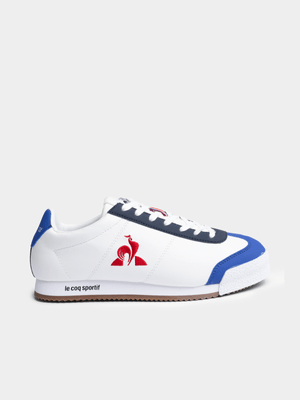 Mens Le Coq Sportif Foostport White/Blue Sneaker