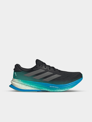adidas Mens Supernova Rise 2 Black/Blue/Green Running Shoes