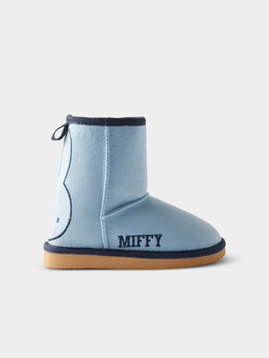 Cotton On Kids Blue Miffy Home Boots