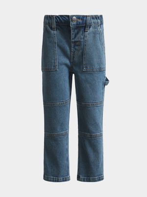 Exact Older Boy's Mid Wash Carpenter Jeans
