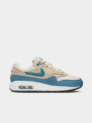 Nike Junior Air Max 1 Pearl/Blue Sneaker
