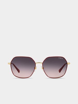 Vogue Eyewear Red & Pink   Sunglasses