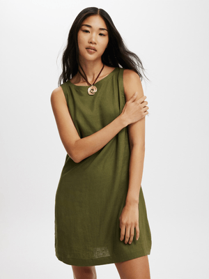 Women's Cotton On Haven High Neck Mini Dress
