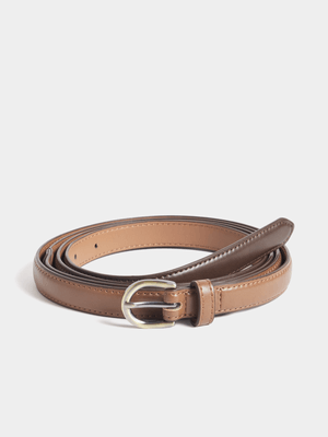 Double Wrap Waisted Skinny Belt
