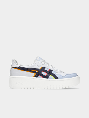 Women's Asics Japan S Platform White/Purple Sneaker