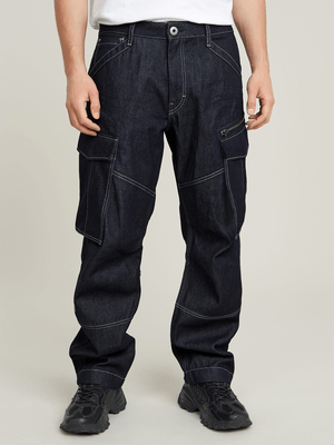G-Star Men's Rovic 3D Loose Dark Blue Denim Jeans
